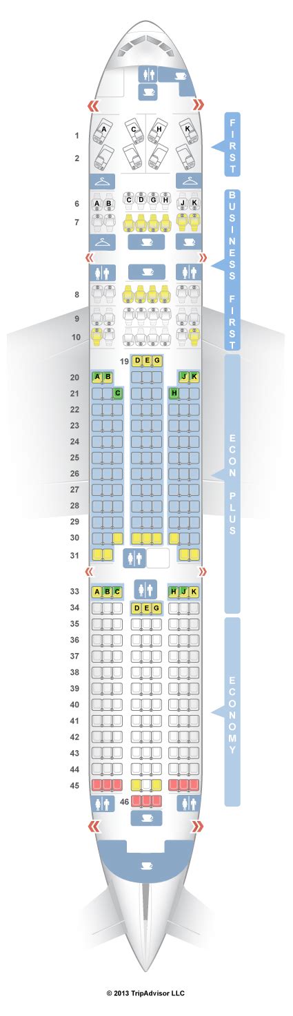 does boeing 777 have outlets|Seat Map of Boeing 777.